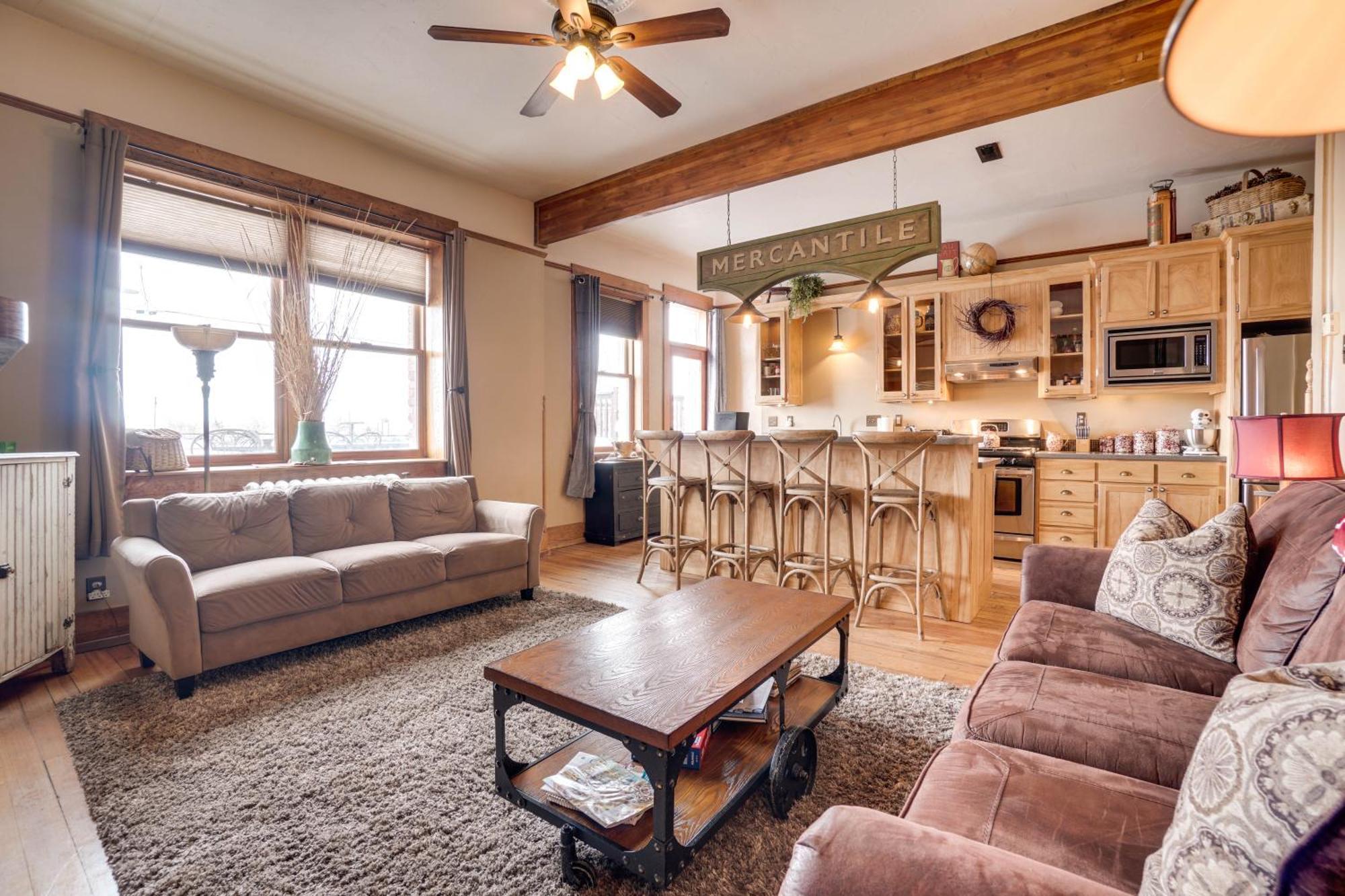 Vintage Downtown Laramie Apartment With Deck! Exterior foto